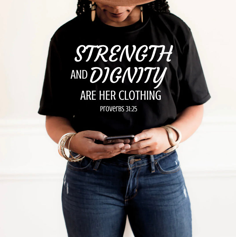 Inspired Short Sleeve T-Shirt- Strength