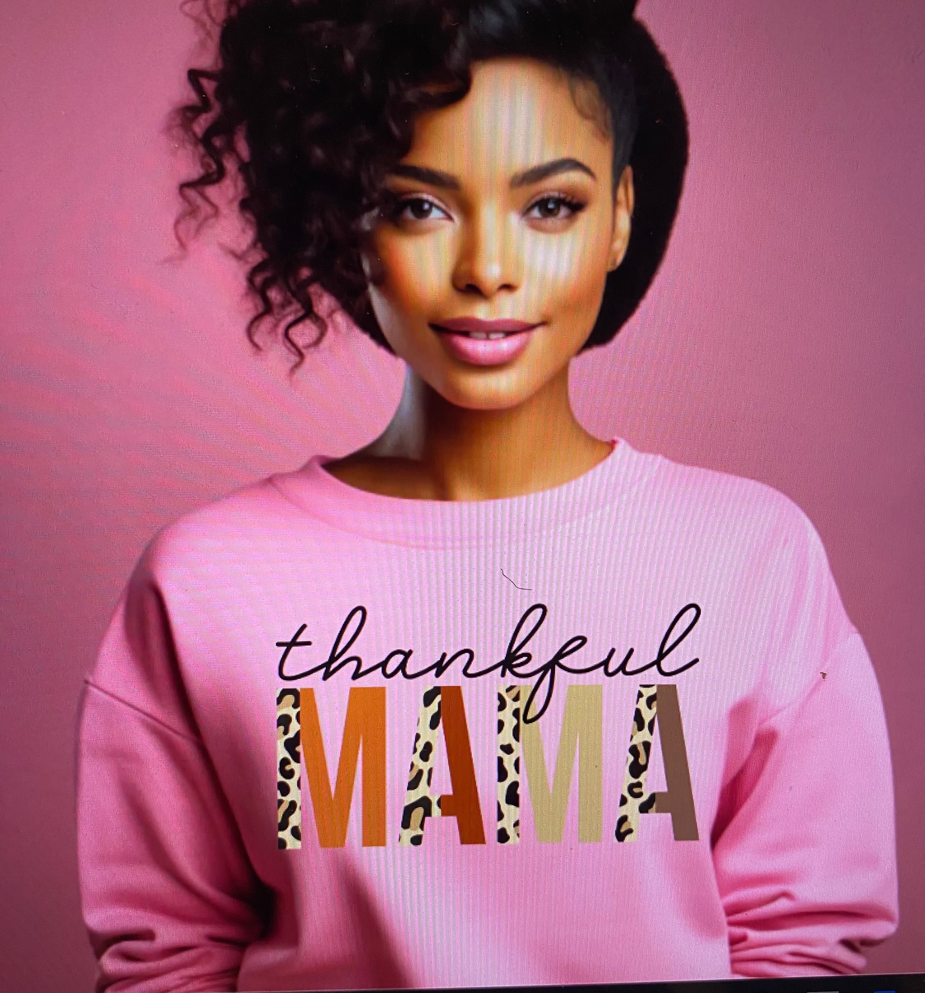 Long Sleeve-Shirt-Thankful Mama