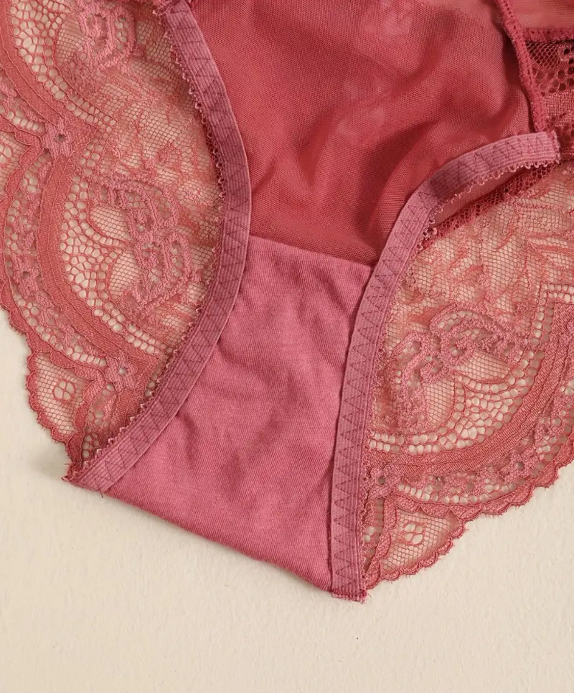 Floral Lace Bra & Panties set