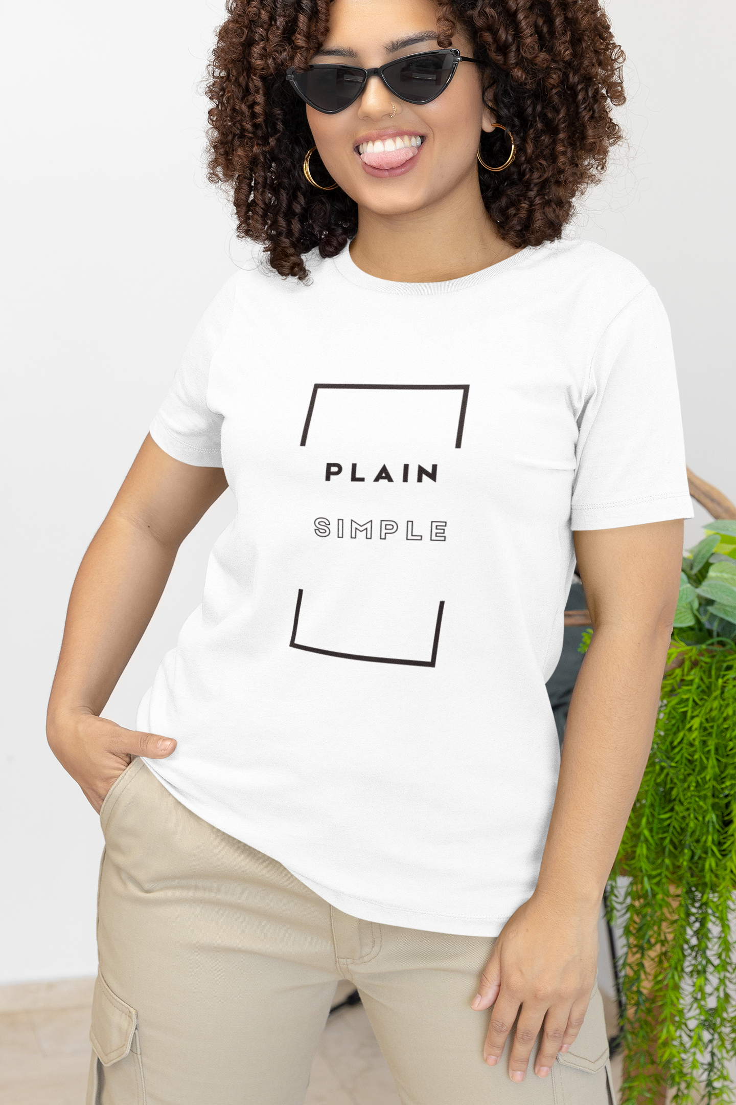 Inspired UNISEX Short Sleeve T-Shirt- Plain Simple