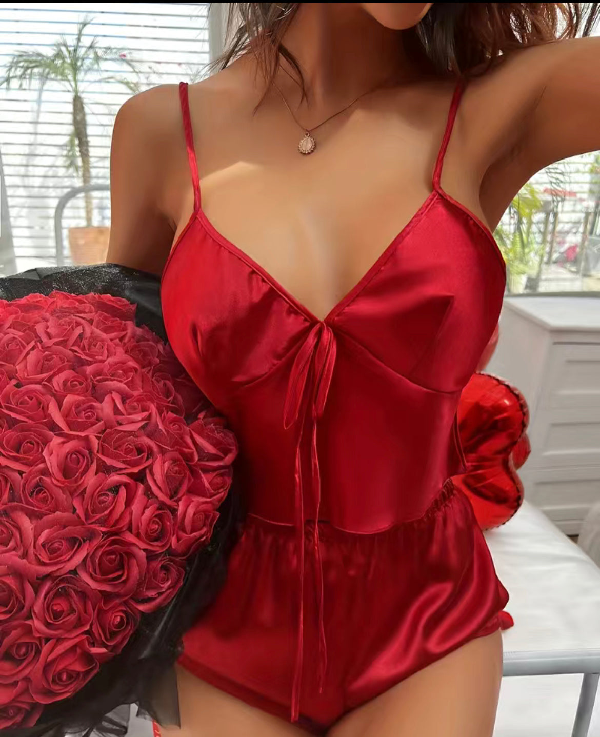 Satin Pajama Set
