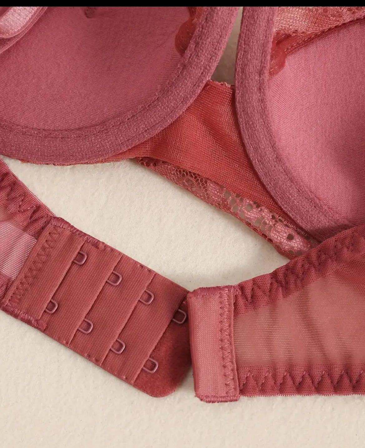 Floral Lace Bra & Panties set