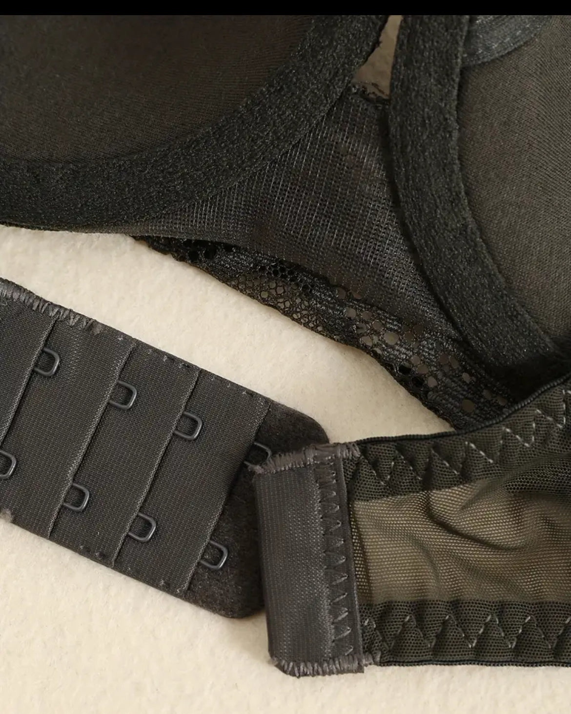 Floral Laced Bra and Panties Set